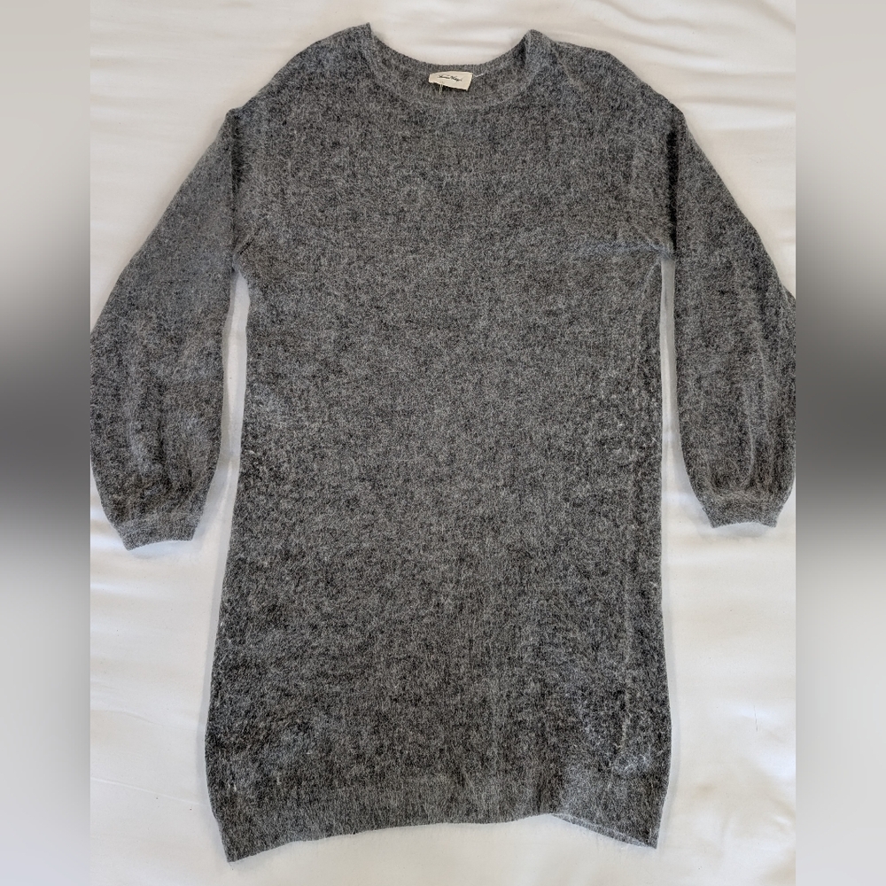 American Vintage Angora Blend Mohair Sweater Dress, XS/S